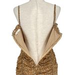 Illa Illa  Micro Floral Cut Out Cinched Mini Dress Size Large Cottagecore Photo 5