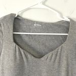 OGL ProWarm Sweetheart Neck Midi Heather Gray Brami Dress Padded M Medium New Photo 2