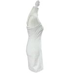 Forever 21  White & Black Polka Dot Spaghetti Strap Fitted Mini Dress Size Small Photo 1