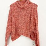 Free People NWT BFF Sweater Red Slouchy Photo 4
