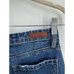 DKNY Jean Women 27 Blue The Cooper Long Slim Straight Denim Distressed Slit Hem Photo 5
