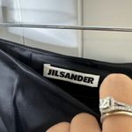 Jil Sander  black satin‎ 2 piece skirt suits sz 38 blazer quiet luxury minimalist Photo 9