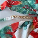 Vibrant Floral Halter Maxi Dress Orange Size undefined Photo 7