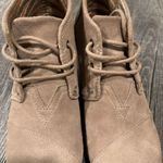 Toms Tom’s bootie wedges beige - LIKE NEW - W6.5 Photo 5
