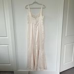Reformation New Payton Satin Maxi Dress in Fior de Latte (Cream), New with Tags Photo 4