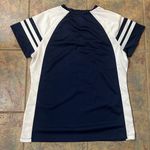 Majestic cleveland indians | lace up baseball jersey tee | women’s xl Photo 2