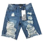 Almost Famous Super High Rise Bermuda Denim Shorts Photo 96