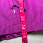 Gerry Fuchsia Hot Pink‎ Full Zip Hooded Raincoat Jacket Medium Zipped Pockets Pink Photo 11