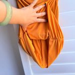 Lux LA Ruched Mini Party Dress with Plunging Back in Yellow size S/M by Photo 6