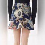 Moon River  Jacquard floral Mini Skirt XS Photo 7