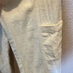 Sincerely Jules Women’s Linen Blend Cargo pockets jogger style pants size small Photo 5