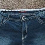 Angels Dark Denim Blue Jean Shorts Size 16 Photo 8