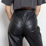 Mixit "" Black, Soft Leather Pants. Photo 1