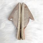 POP Amber Rose Gold Glitter Espadrille Mule Slide Size 10 New In Box Photo 4