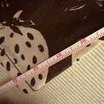 BDG Women’s Strawberry Print Pants Brown Cream Retro Fruit Jeans 33x30 Photo 4