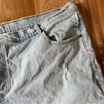 Abercrombie & Fitch 7" Dad Short High Rise Curve Love Button Fly Size 24 Photo 6