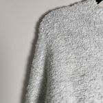 MNG Womens Light Grey Crewneck Knit Textured Long Sleeve Sweater Small Gray Photo 2