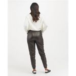 Spanx NWT Leather Like Jogger Pants Photo 1