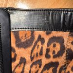 Vince Camuto Black Ankle Boots with Leopard Lining Photo 6