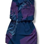 Kenneth Cole New York Black Maroon Burgundy Mini Sleeveless Dress Photo 0