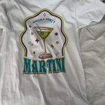 Martini T Shirt White Photo 0