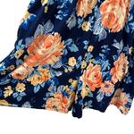 GLITZY Girlz Floral One Piece Romper Shorts, NWT, Pockets, Size XL Orange Photo 3