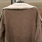 Nordstrom đź’• MADISON & LOLAđź’• Faux Shearling Jacket ~ Mocha & Beige Medium M Photo 4