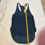 BDG 50 Urban Outfitters Blue Acid Wash Tank with Pocket Size Small Photo 5