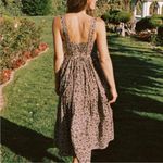 Christy Dawn Adele Dress Regenerative Cotton Daisy Black Floral XS EUC Photo 7