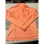 Lucy Tech Orange Textured Quarter Zip Pullover Athletic Shirt Women's Size L Size L Photo 7