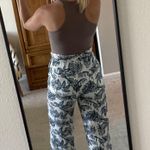 Vestique Vestibule Blue And White Flowy Pants Photo 1