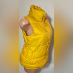 Old Navy  Yellow Puffer Vest Size S Photo 3