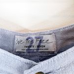 Free People NWT  Faded Love Linen Blend High Waist Pants 27 Blue Photo 5