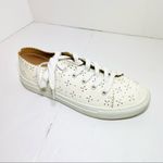 Loft  Off White Eyelet Sneakers Photo 9