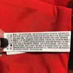 Forever 21  juniors size large red and black plaid button and buckle skirt mini Photo 6