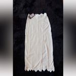 NWT VIX Firenze Imani midi skirt White Photo 9