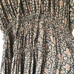Treasure & Bond  Retro Floral Shirred Waist Midi Dress Photo 8