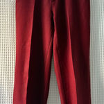 Levi's vintage red pants slacks 1970s women's 16S/contemporary medium Photo 0
