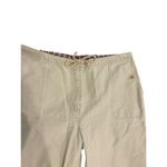 Lauren Ralph Lauren Womens Wide Leg Tan Pants Size 16 High Rise Khaki Beige Crop Photo 2