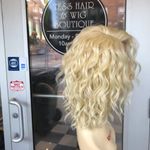 Blonde wavy short bob Lacefront wig 613 2019 Wig Size 10 Photo 5