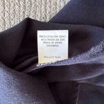 Rebellion Navy Blue Embroidered Cotton Off the Shoulder Loose Fit Shift Dress M Photo 8