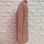 Fortune + Ivy Metallic Button Detail Shawl Collar Sweater Cardigan Brown S Photo 2