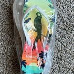 Margaritaville Flip Flops Sandals Promo New In Package Green Size 10 Photo 0