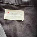 P & Co Black Denim Jean Jacket Men's XS Streetwear Moto Biker Workwear Vintage Photo 3