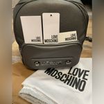 Love moschino - Mini Backback | Gray W/ Gunmetal Hardware | Dustbag, Paperwork Photo 4
