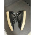 Versace  Womens Low Leather Trainer Sneaker Black Shoes Size 41 US 11‎ Photo 3