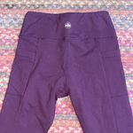 Senita Athletics  MAROON CROP LEGGINGS Photo 4