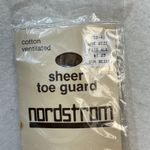 Nordstrom Cotton Ventilated Sheer Toe Guard One Size Sun Beige Style SS-4 VTG Photo 1