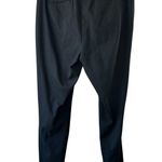 Ann Taylor LOFT Black High Waist Curvy Skinny Sailor Band Button Detail Pants 12 Photo 3