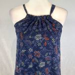 Modcloth Illuminated Elegance purple floral chiffon midi dress size small Photo 1